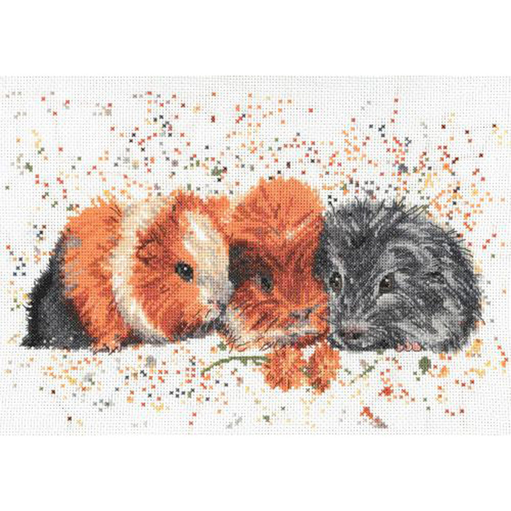 Creative World of Craft Snap Crackle & Pop By Bree Merryn Cross Stitch Kit - 25.5 x 25.5cm