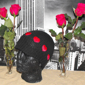 VALENTINE COTTON BEANIECAP KNITTING PATTERN - MADMONKEYKNITS
