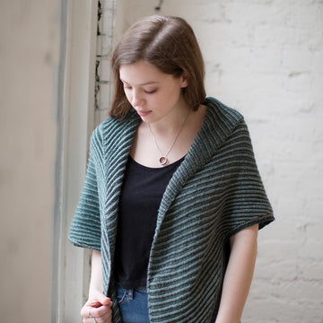 Snowy Pines Shawl