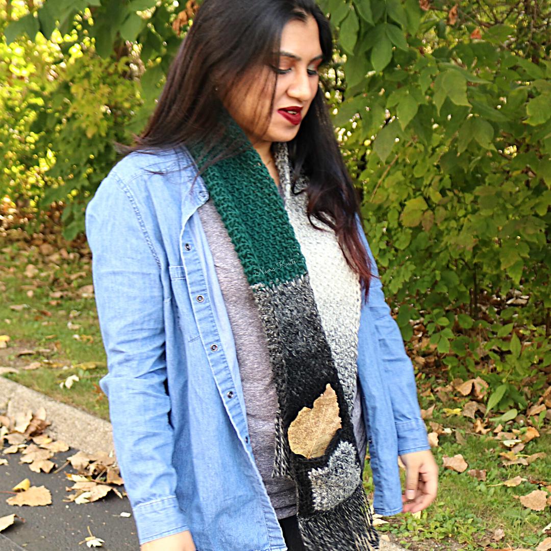 Scraptastic Skinny Scarf