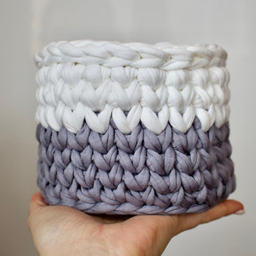 Two Toned Basket