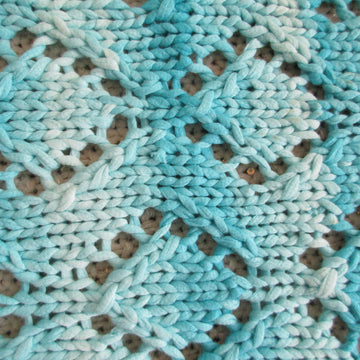 Diamond Lace Throw