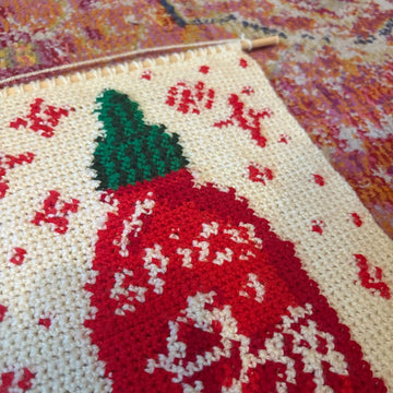 Spicy Hot Sauce Tapestry