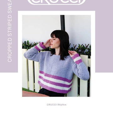 1919 Cropped Striped Sweater