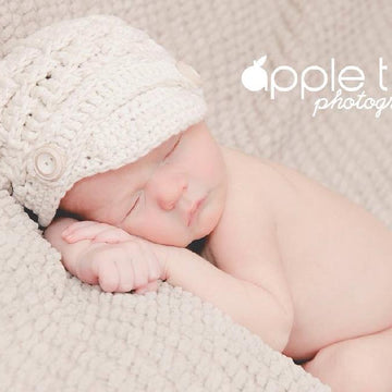 Textured Newsboy Beanie
