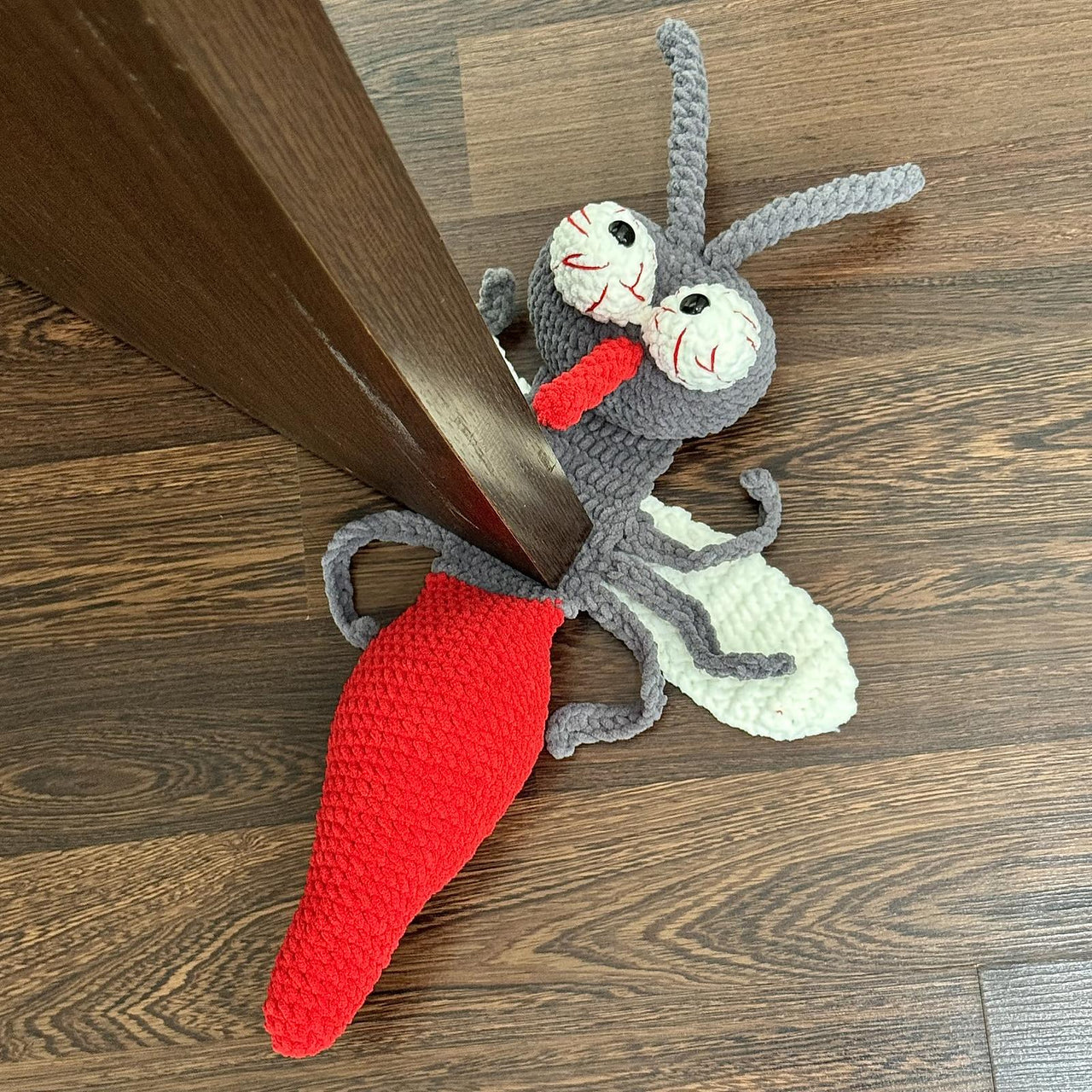 Mosquito Crochet Door Stop