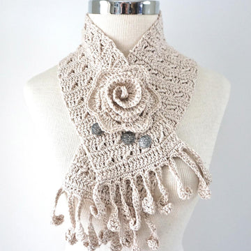 Floral Rose Scarf