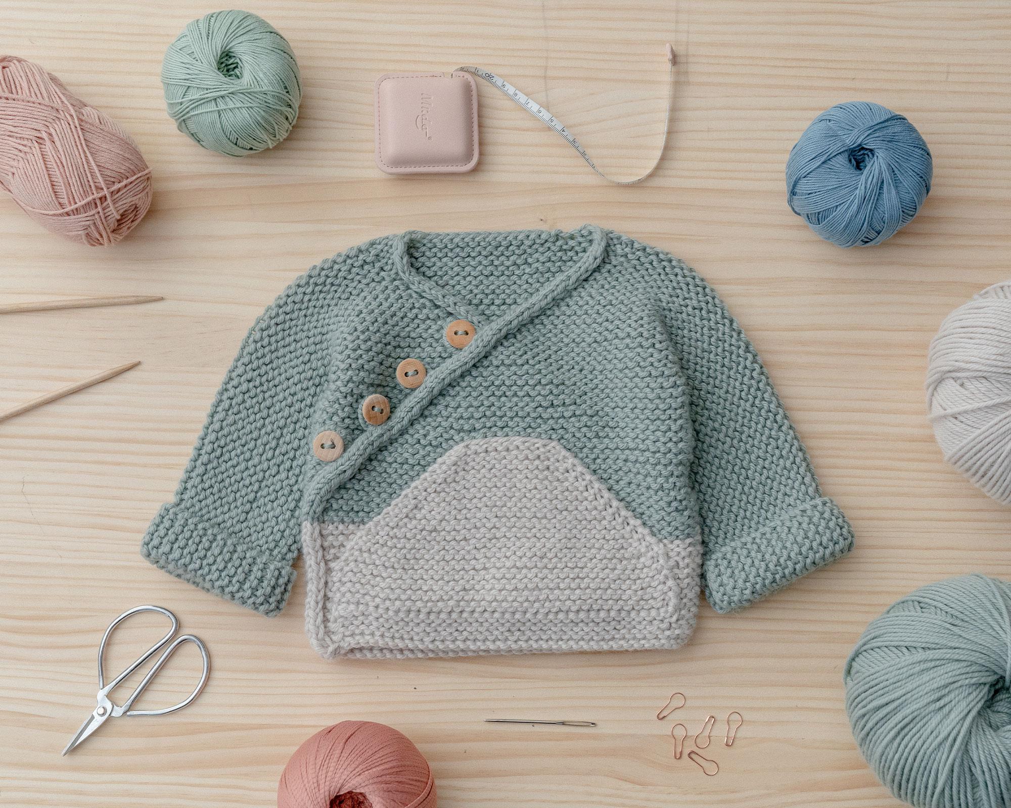 3-6 months - COMFY Knitted Jacket