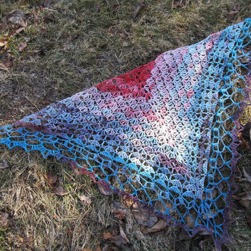 Seashell Fan Shawl