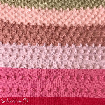 All the Bobbles Baby Blanket