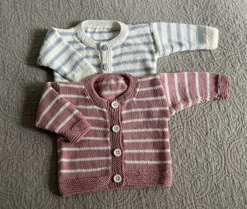 Paris Chis, Cardigan, Hat and Bonnet