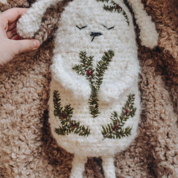 Big Curly Bunny toy