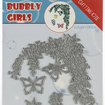 Find It Trading Yvonne Creations Die - Flower Corner, Bubbly Girls