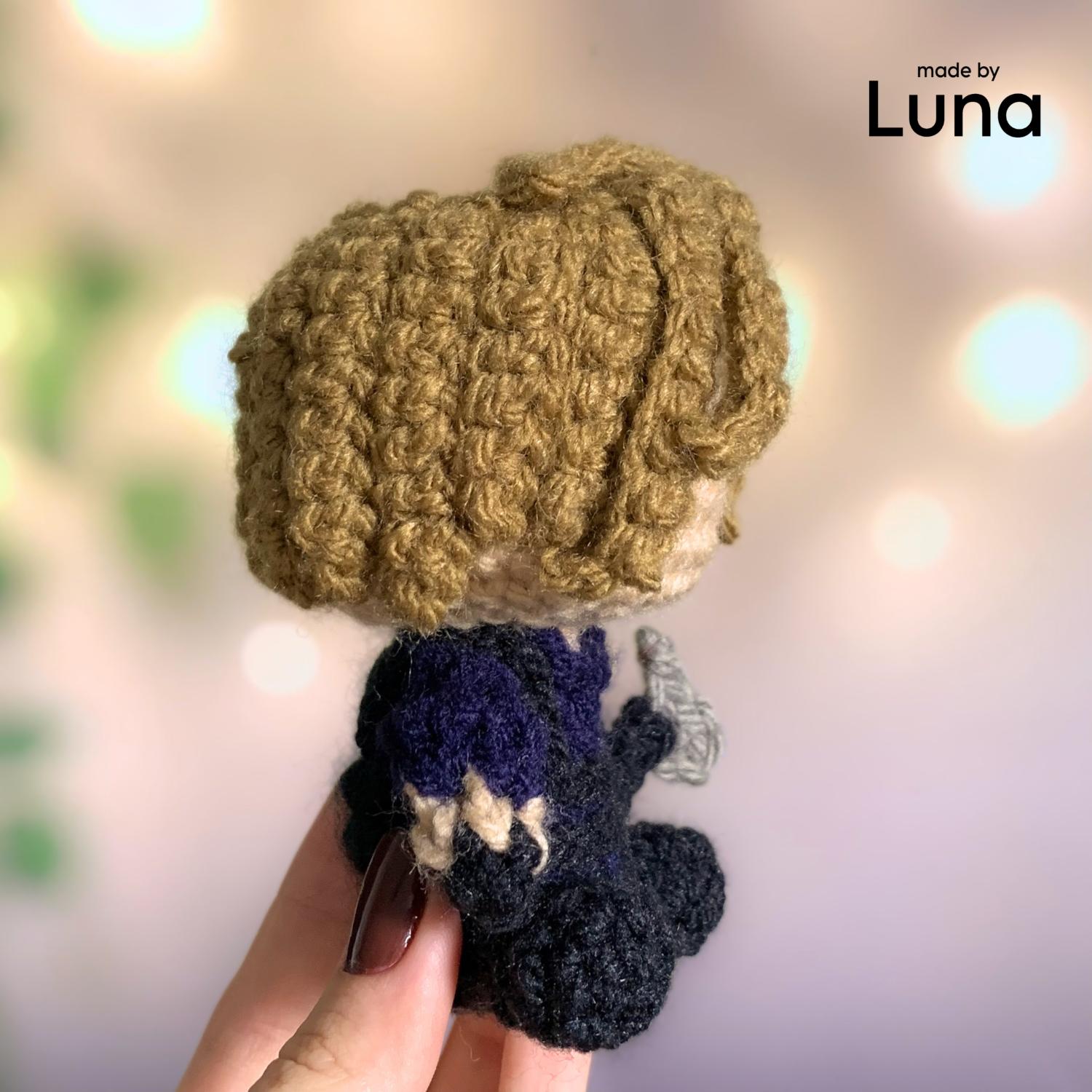 Leon Kennedy-inspired RE9 Crochet Pattern PDF | Resident Evil 9 Requiem Amigurumi Pattern