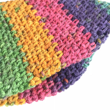 One Skein Linen Stitch Beanie