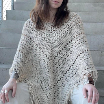 Boho Poncho Crochet Pattern