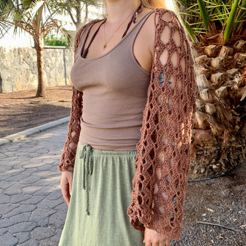 Crochet Seashell Bolero