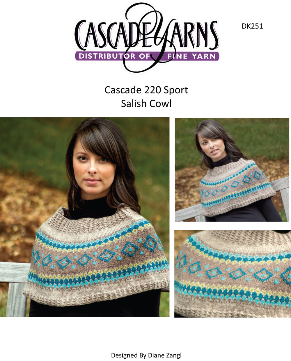 Salish Cowl in Cascade 220 Sport - DK251