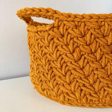 Chunky Chevron Basket