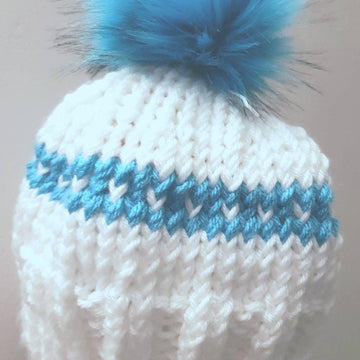 Heart detail beanie
