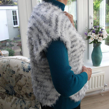 2 Tone Bolero With Side Slits