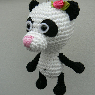 Panda keychain