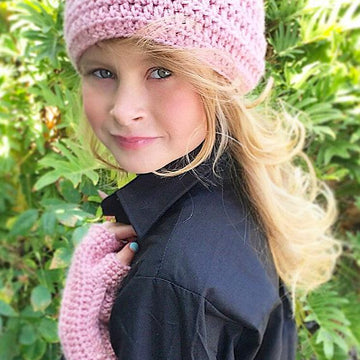 Head Warmer Fingerless Gloves