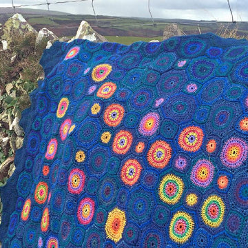 Stargazer Zodiac Crochet Blanket