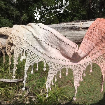 Fishing For Luck Shawl
