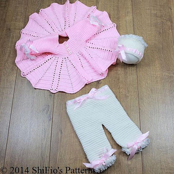 Summer Satin Jacket, Pants, Hat Crochet Pattern #130