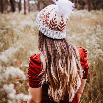 Pine Fair Isle Hat