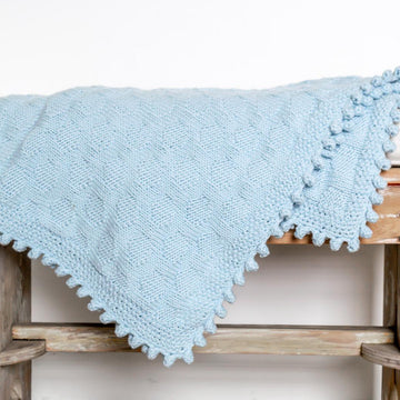 Polka Dot Baby Blanket