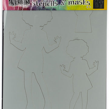 Ranger Dyan Reaveley's Dylusions Stencils & Masks 5"X8" - Maisie