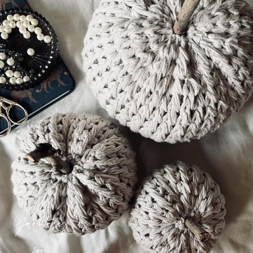 Feather Pumpkins
