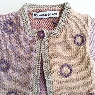 Single Button Girl's Cardigan