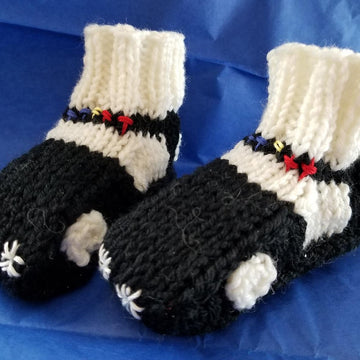 Police or Sheriff Vehicle Baby Booties