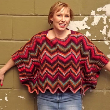 2-Way Zig Zag Poncho 205