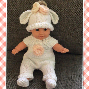 Dolls Clothes cute Rose Rabbit outfit
