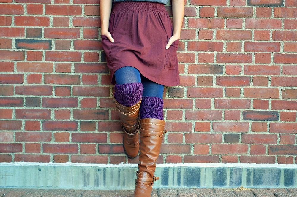Isara Cabled Braid Boot Cuff