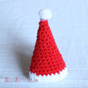 Mini Santa Christmas Hat
