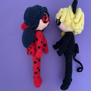 Bug and Cat amigurumi
