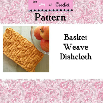 Basket Weave Dishcloth
