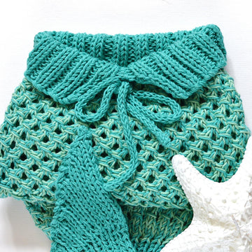 Mermaid Tail Baby Blanket