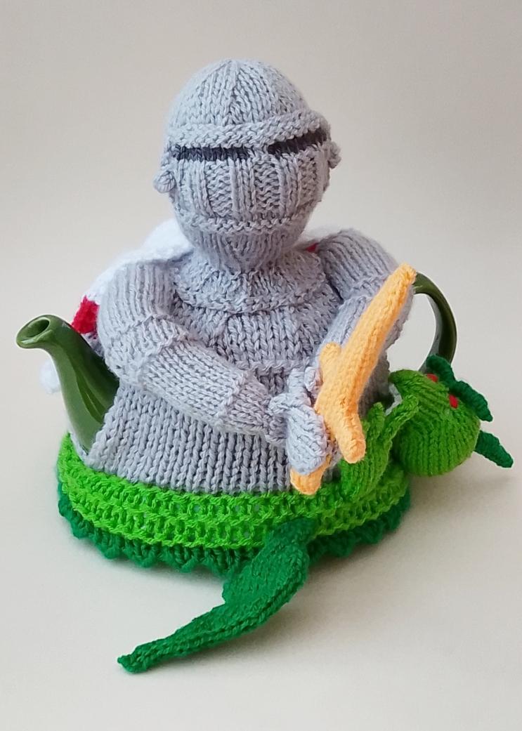 George and the Dragon Tea Cosy