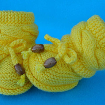Knitting PATTERN Baby Booties Sofia