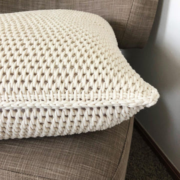 Beach House Throw Pillow