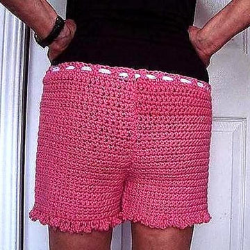 578 CROCHET SHORTS, any size baby to plus size