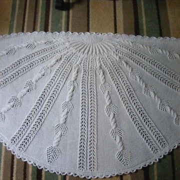 Celeste Cable Shawl