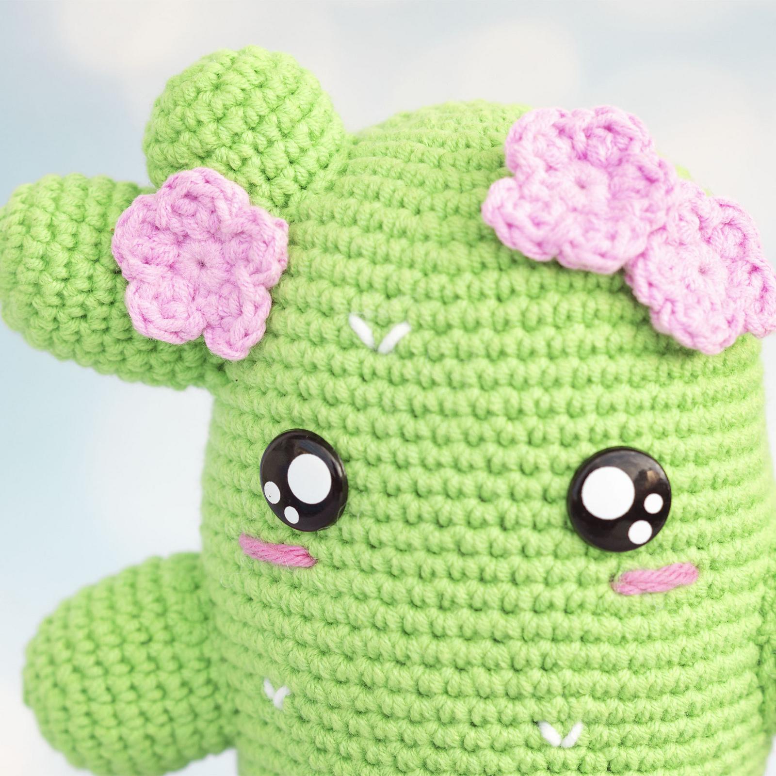 Cactus kawaii style