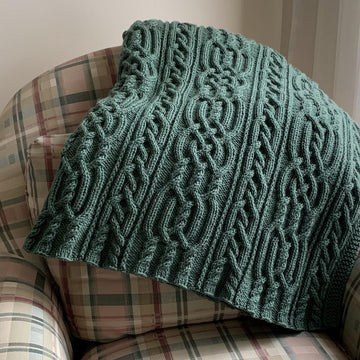 Keltie Cables Blanket or Throw